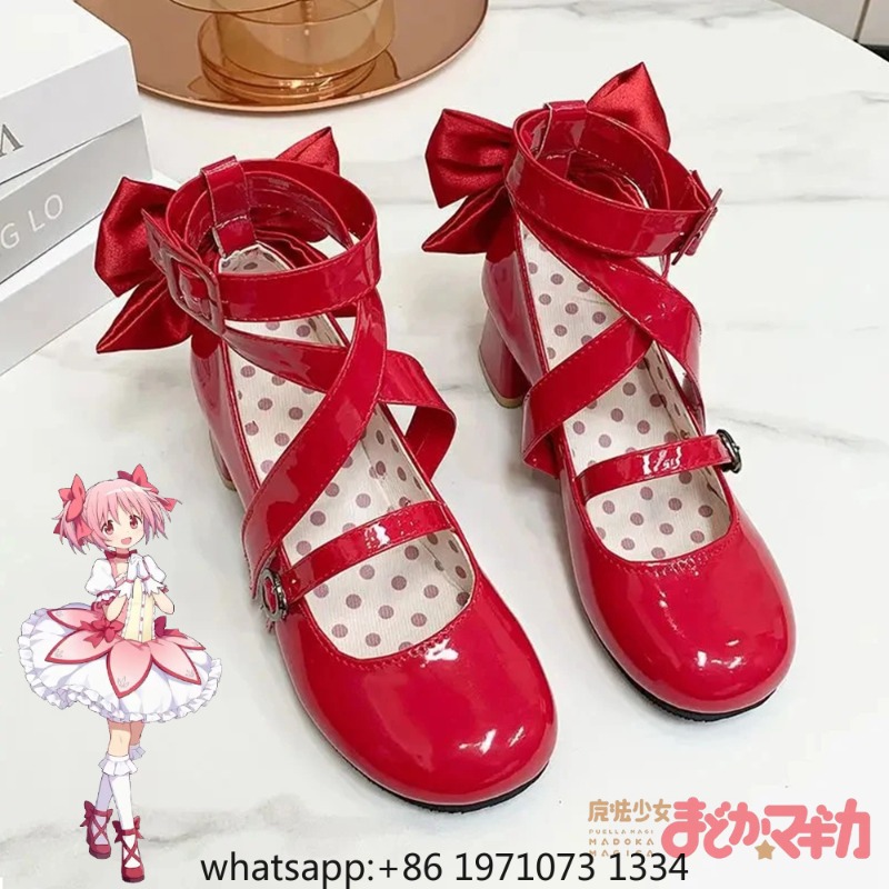 Cosplay Prop Bow - Chaussures de cosplay Anime Puella Magi