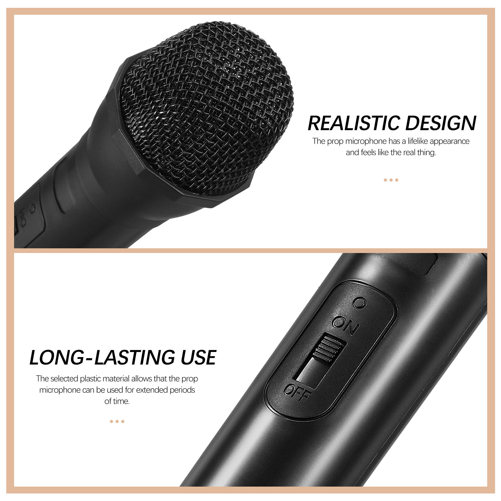 Microphone de scène réaliste e - Cosplay Prop Building avis et prix
